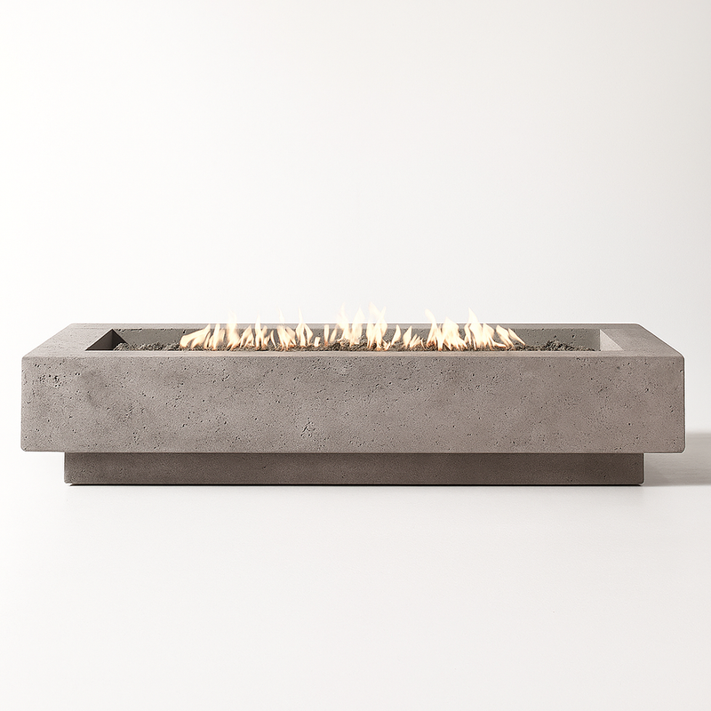 Arcstone Vista 72 Linear Concrete Fire Pit