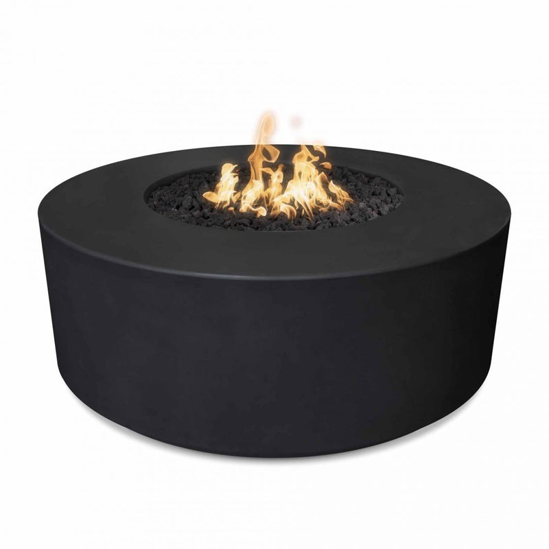 46" Florence Concrete Fire Pit - 20" Tall - Match Lit