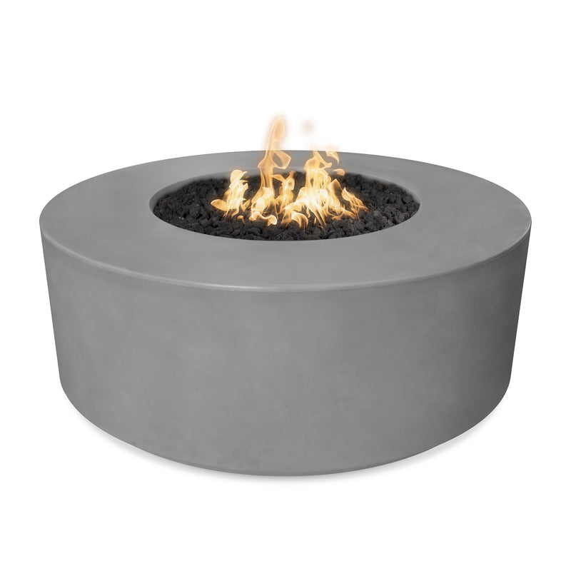 46" Florence Concrete Fire Pit - 20" Tall - Match Lit