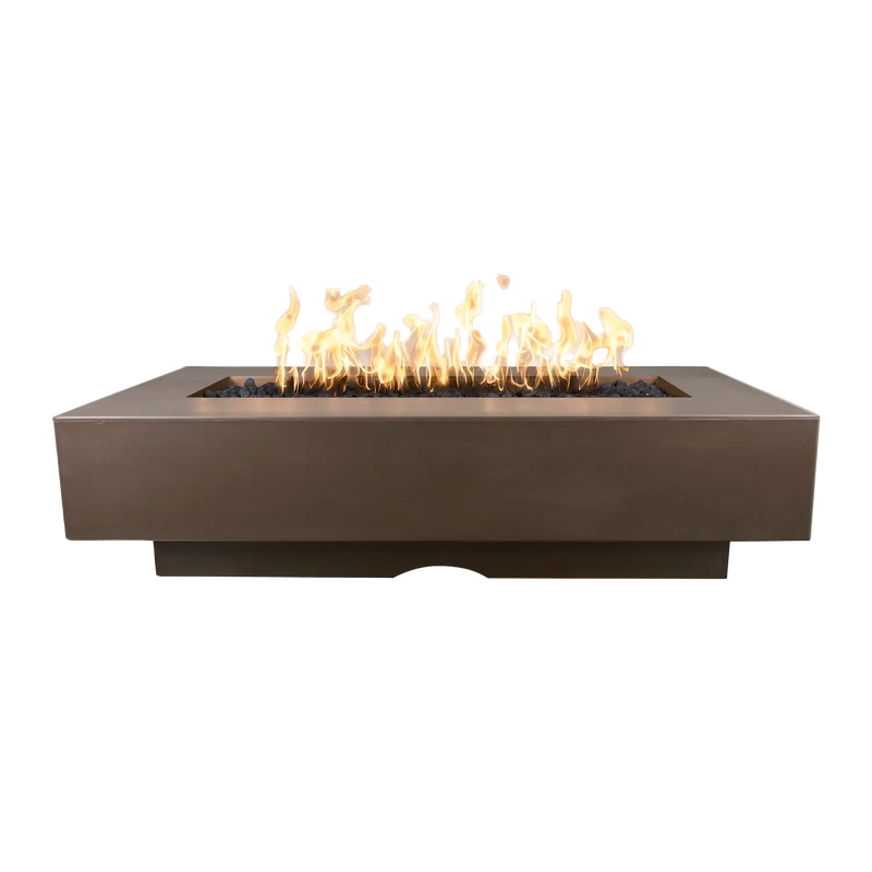 Del Mar 48" Concrete Fire Pit - Match Lit