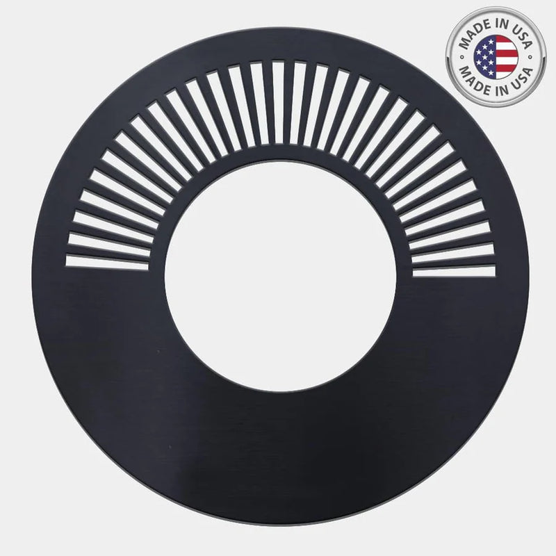 Arteflame Park Series - One-Piece Corten Steel Park Grill (30" / 40") with Half Griddle + Half Grill