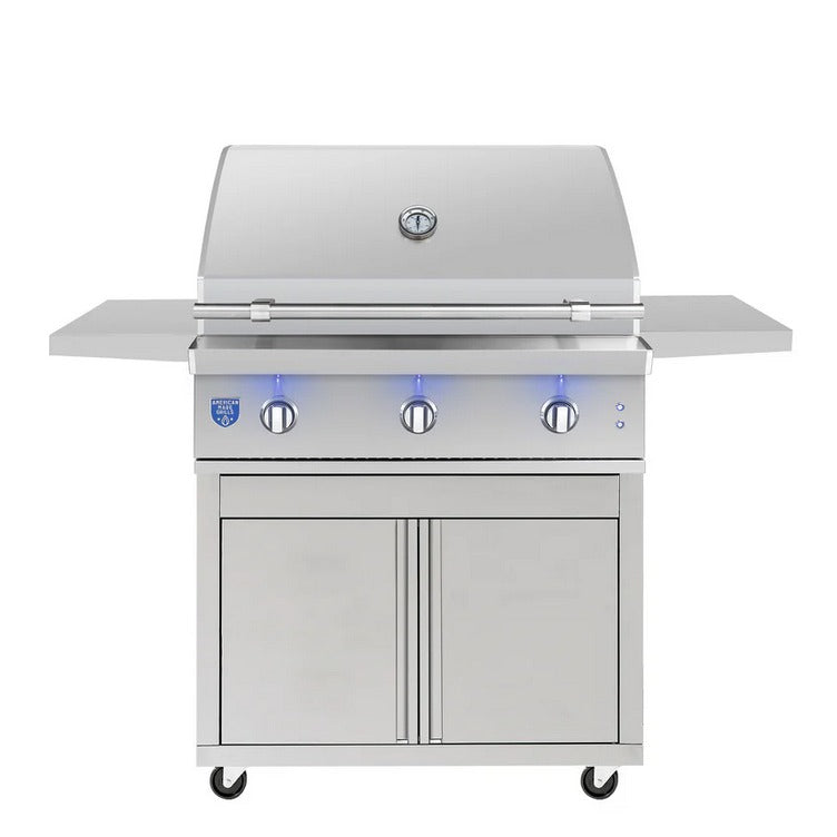 American Made Grills Atlas 36” Freestanding Cart & Grill